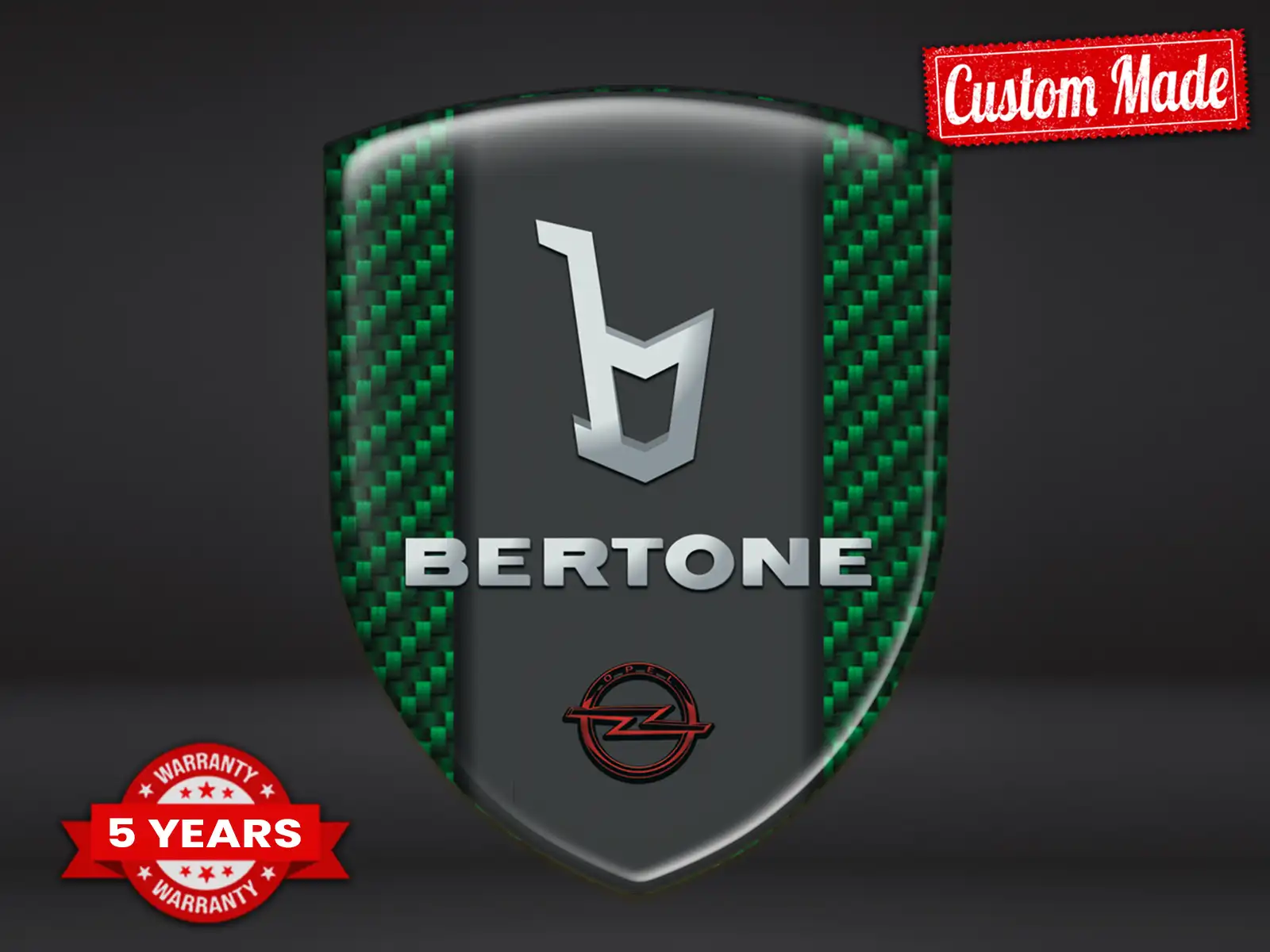 Bertone Autocollants Arrière Camions Résistants Limité Style